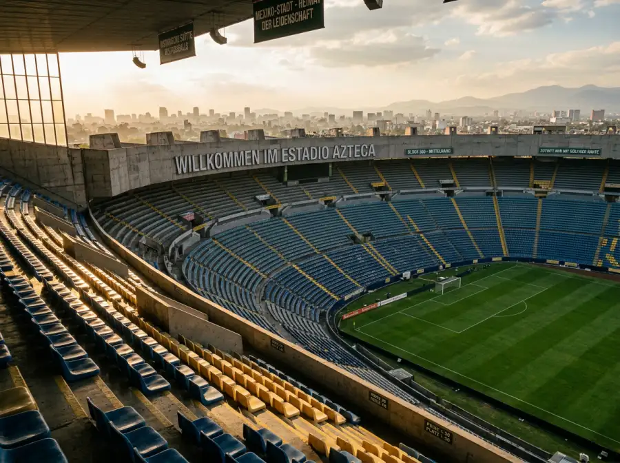 Estadio Azteca in Mexiko-Stadt, Austragungsort der WM 2026 Eröffnung