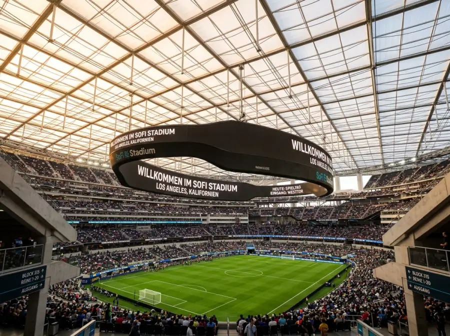 SoFi Stadium in Los Angeles, Spielort von Schweiz gegen Bosnien an der WM 2026