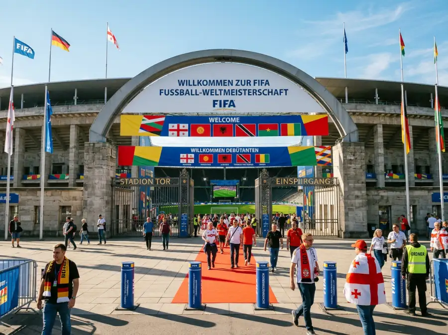 Flaggen und Profileinordnung der WM-2026-Neulinge und Rückkehrer